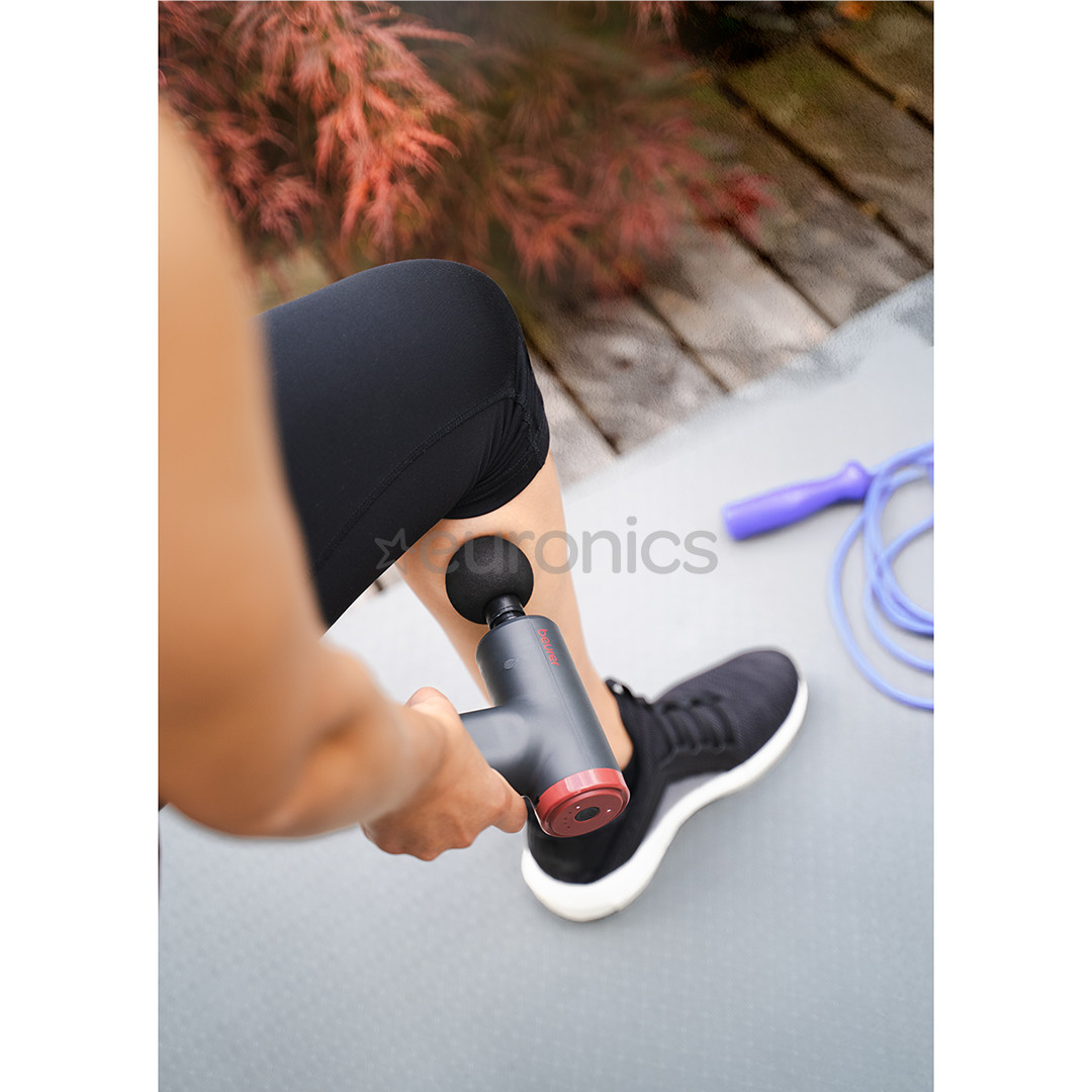 Beurer MG 89 CompactPower Limited Edition, must/punane - Massaažiseade