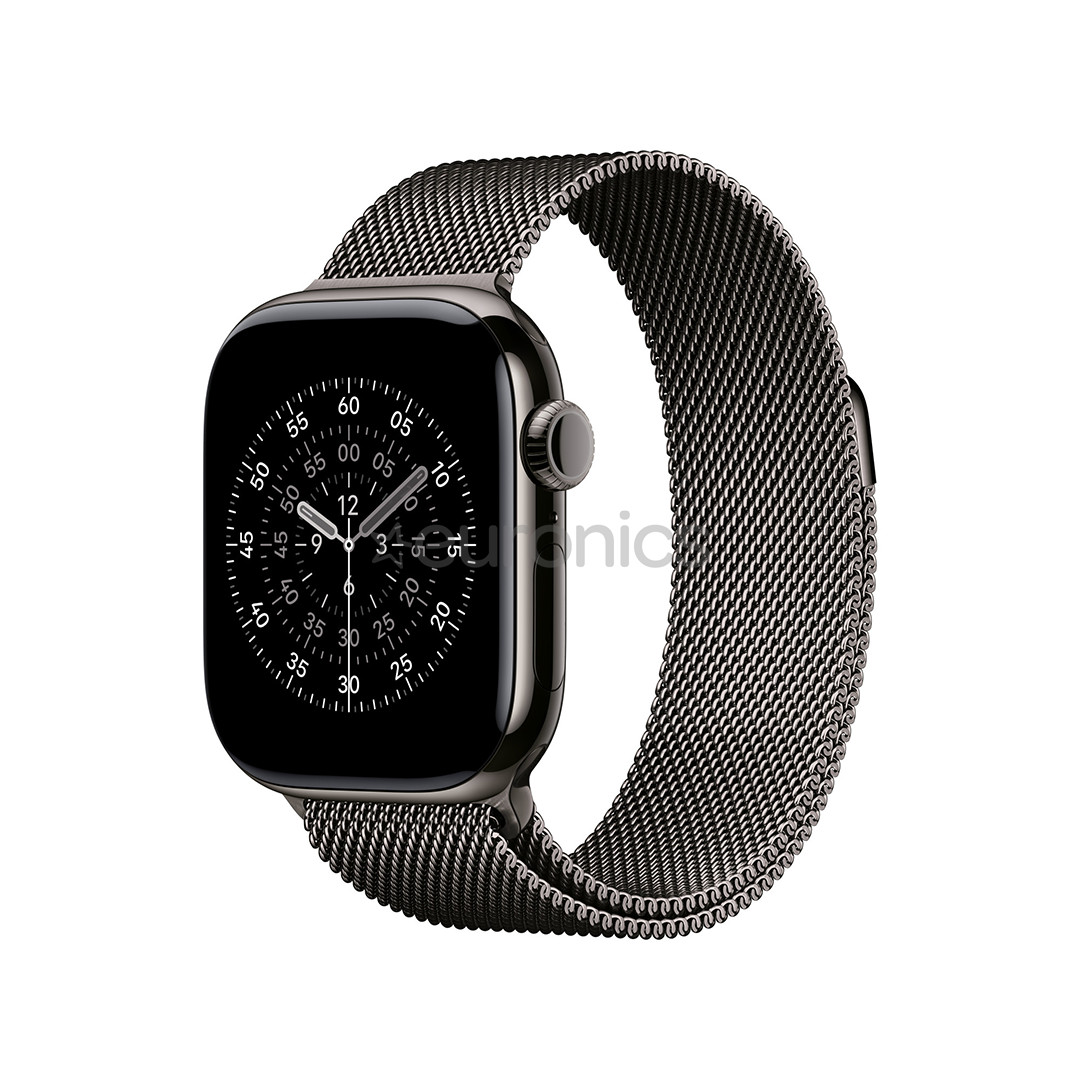 Apple Milanese Loop, 42 мм, черный - Ремешок для часов