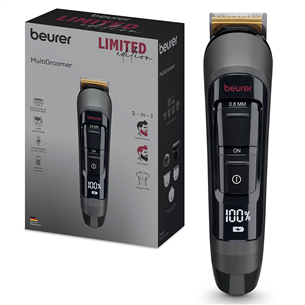 Beurer MN9X Limited Edition, черный/серый - Мультитриммеp MN9XLE25