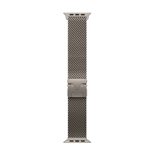 Apple Titanium Milanese Loop, 49 mm, L, natural - Watch band MGHQ4ZM/A
