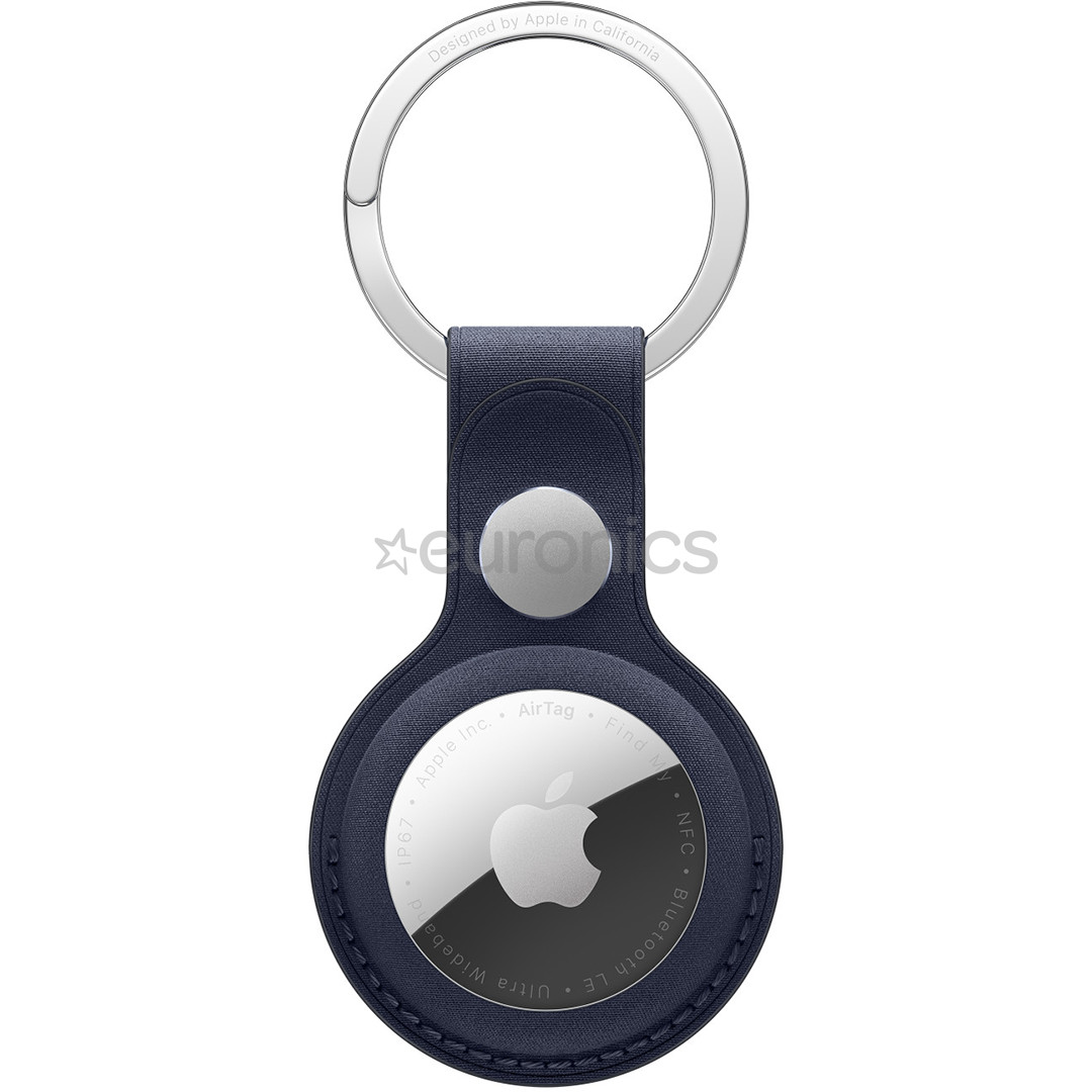 Apple AirTag FineWoven Key Ring, tumesinine - Ümbris