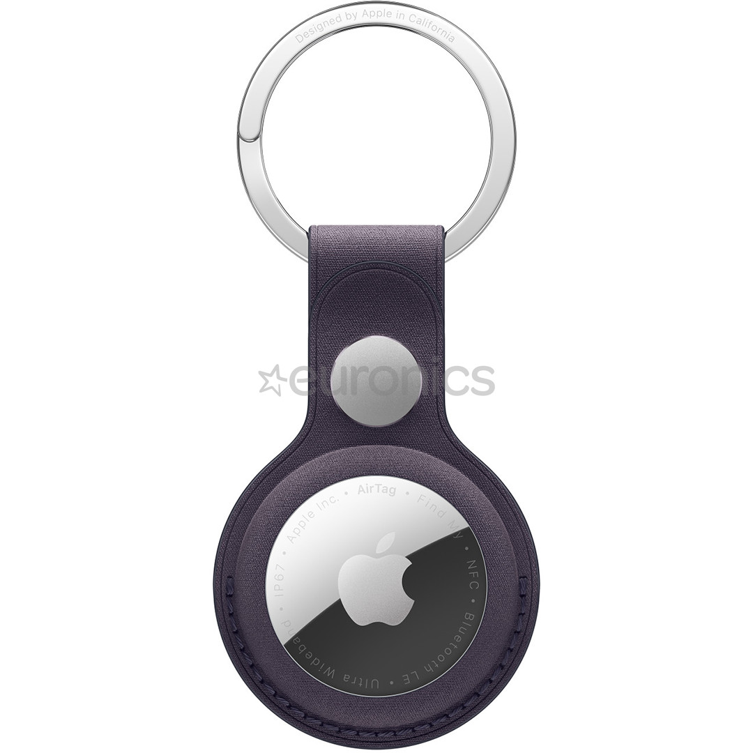Apple AirTag FineWoven Key Ring, сиреневый - Чехол