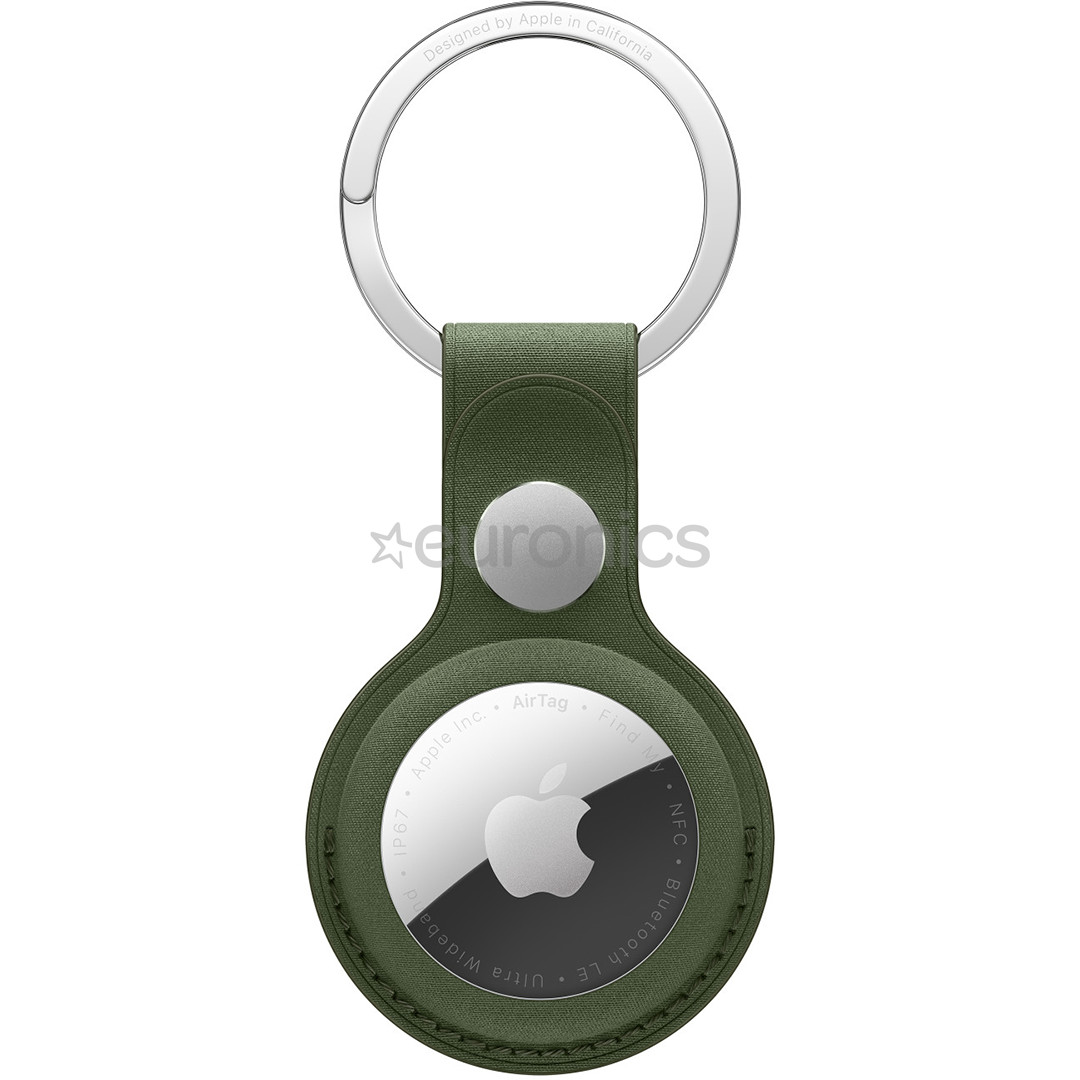 Apple AirTag FineWoven Key Ring, roheline - Ümbris