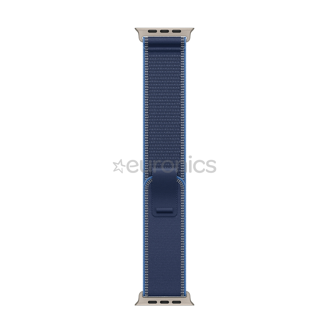 Apple Trail loop, 49 mm, S/M, loomulik titaan, sinine - Kellarihm