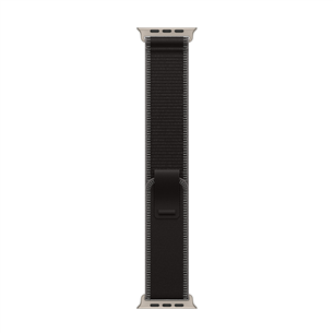 Apple Trail loop, 49 mm, S/M, loomulik titaan, must - Kellarihm MFT84ZM/A
