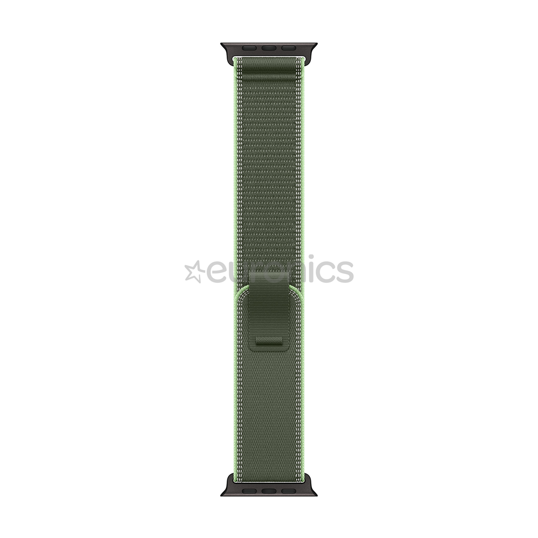 Apple Trail loop, 49 mm, M/L, must titaan, roheline - Kellarihm