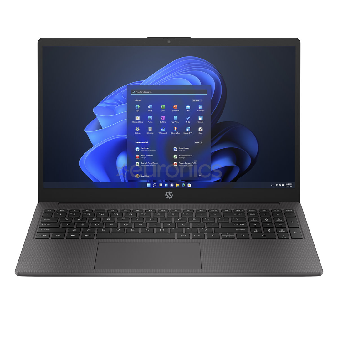 HP EliteBook 255 G10, 15,6", Ryzen 5, 8 GB, 512 GB, ENG/ITA, must - Sülearvuti