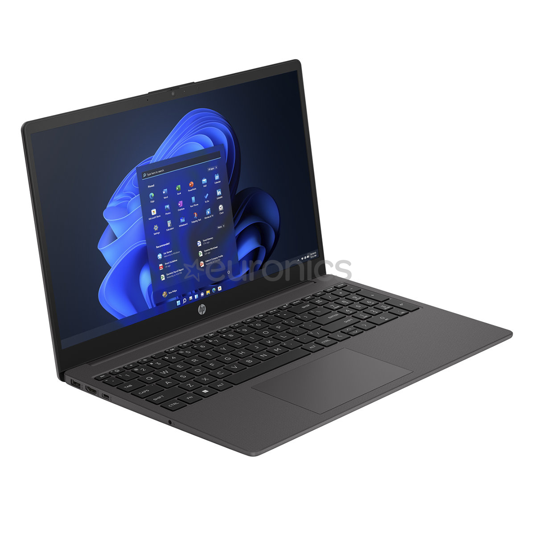 HP EliteBook 255 G10, 15,6", Ryzen 5, 8 GB, 512 GB, ENG/ITA, must - Sülearvuti
