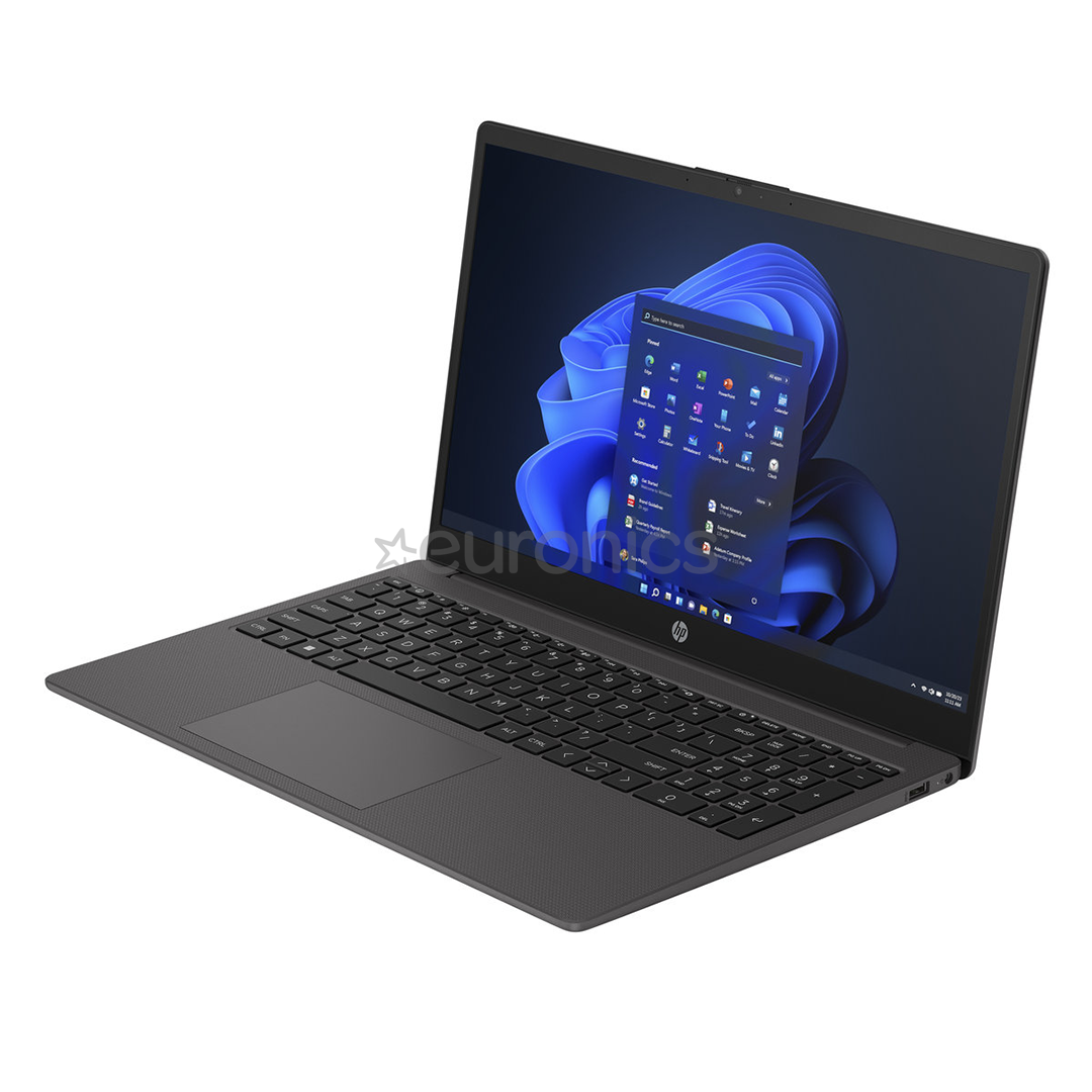 HP EliteBook 255 G10, 15,6", Ryzen 5, 8 GB, 512 GB, ENG/ITA, must - Sülearvuti