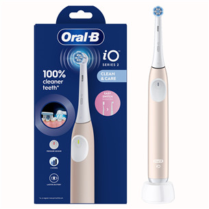 Braun Oral-B iO2, розовое золото - Электрическая зубная щетка IO2CALMPINK