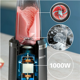 Philips 5000 seeria, 1000 W, roostevaba teras - Blender