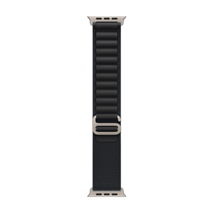 Apple Alpine Loop, 49 mm, L, loomulik titaan, must - Kellarihm MFTG4ZM/A