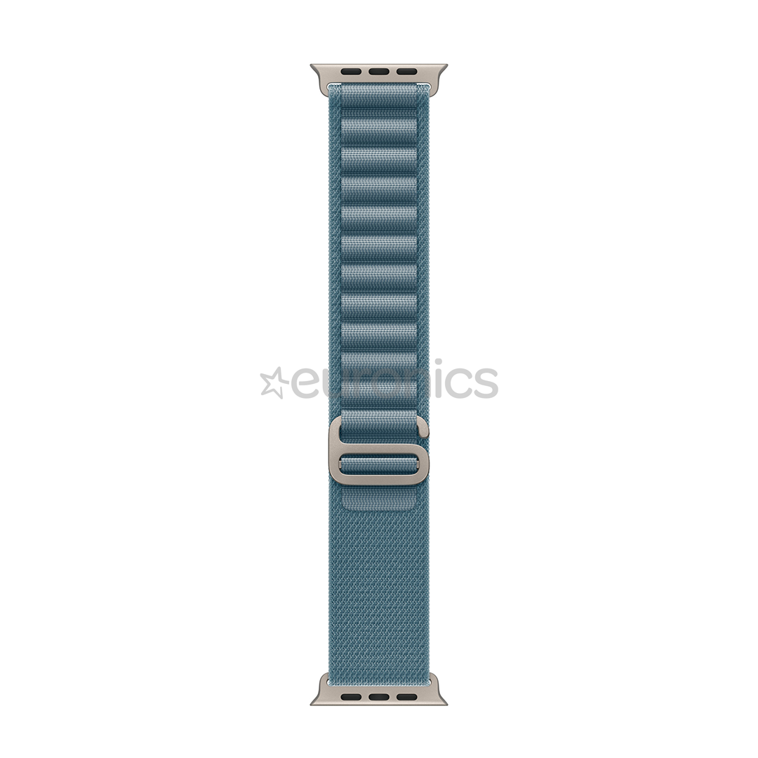 Apple Alpine Loop, 49 mm, M, loomulik titaan, helesinine - Kellarihm