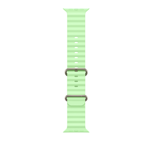 Apple Ocean Band, 49 mm, loomulik titaan, roheline - Kellarihm MGCF4ZM/A