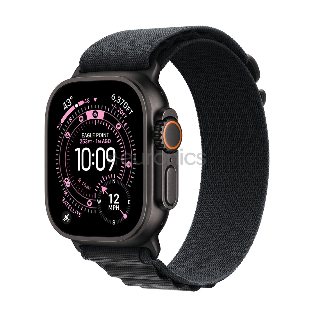 Apple Alpine Loop, 49 mm, M, must titaan, must - Kellarihm