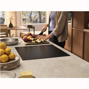 Electrolux 600 SaphirMatt SE® Bridge Hob2Hood, laius 80 cm, must - Integreeritav induktsioonpliidiplaat