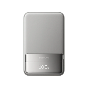 EcoFlow Rapid Magnetic Power Bank, 10000 mAh, hõbe - Akupank 5016801022