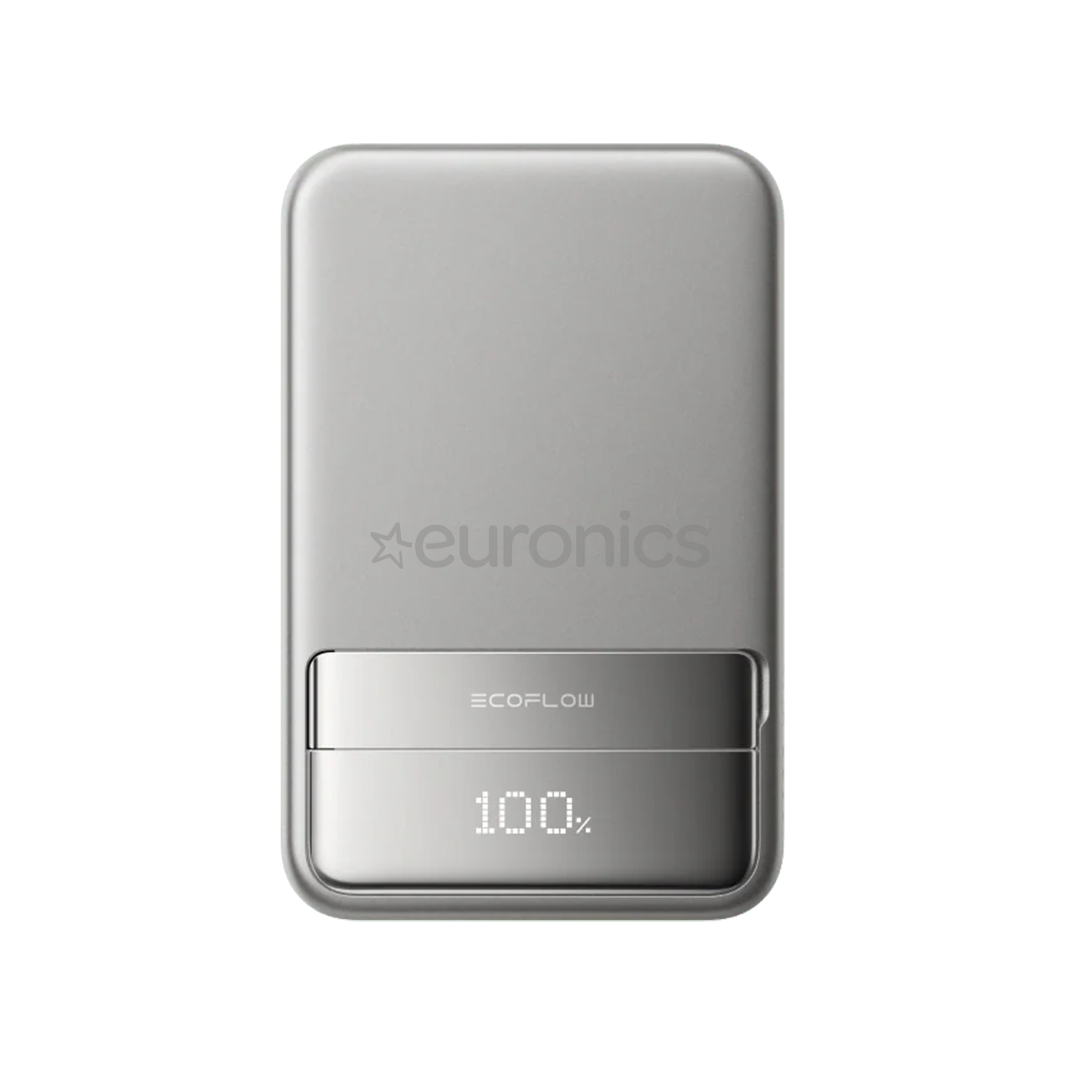 EcoFlow Rapid Magnetic Power Bank, 10000 mAh, silver - Power bank