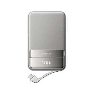 EcoFlow Rapid Magnetic Power Bank, 10000 mAh, silver - Power bank
