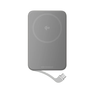 EcoFlow Rapid Magnetic Power Bank, 10000 mAh, silver - Power bank