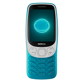 Nokia 3210 4G, Dual SIM, sinine - Mobiiltelefon