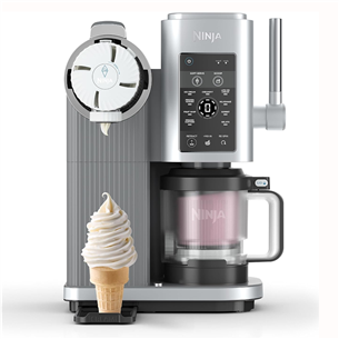 Ninja Swirl by CREAMi 13-in-1, silver - Soft Serve & Ice Cream Maker NC701EU