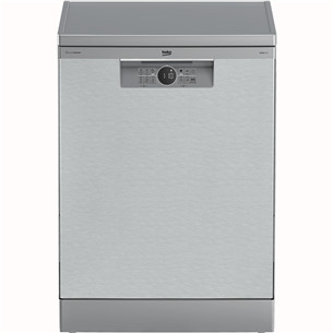 Beko, 15 place settings, width 59,8 cm, stainless steel - Free standing dishwasher BDFN26540XP