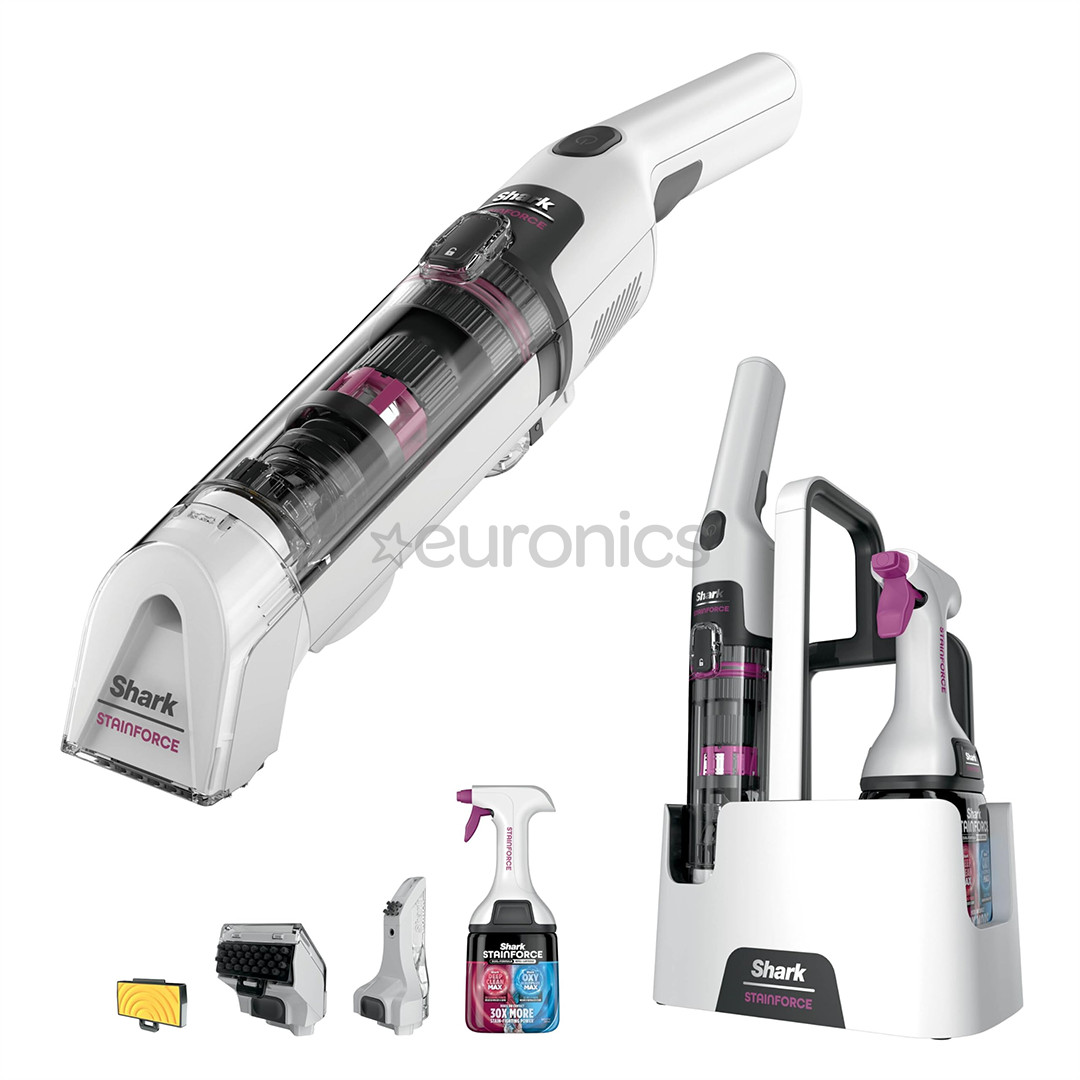 Shark StainForce, white - Cordless spot cleaner