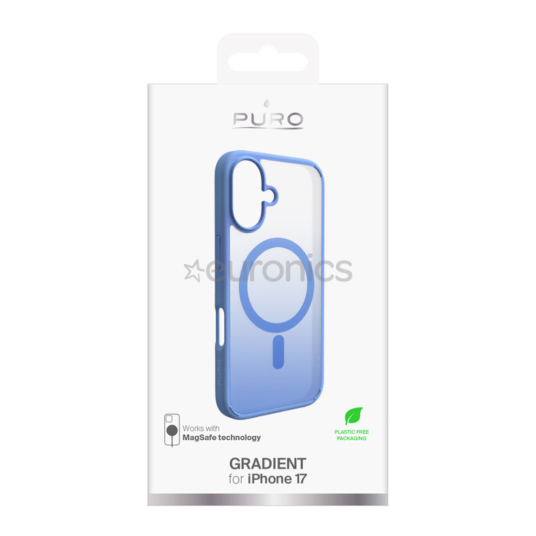 Puro GRADIENT, iPhone 17, sinine - Ümbris