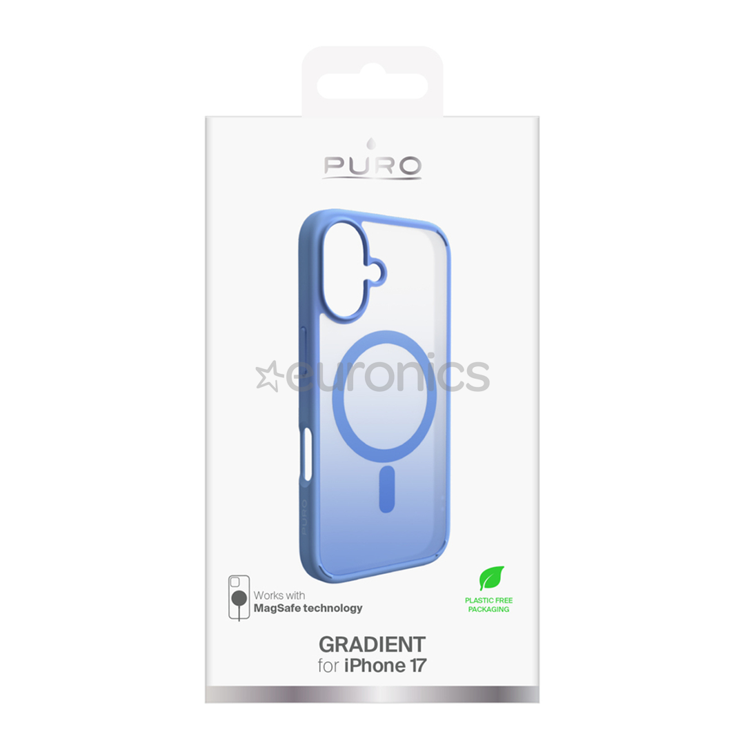 Puro GRADIENT, iPhone 17,  ice blue - Case