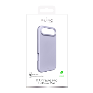 Puro Icon Mag Pro Cover, iPhone Air, lilla - Ümbris