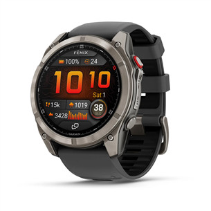 Garmin Fenix 8 Pro, 51 мм, титан, серый / черный - Спортивные часы 010-03199-11