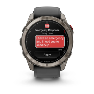 Garmin Fenix 8 Pro, 51 mm, titanium, graphite / black - Sports watch