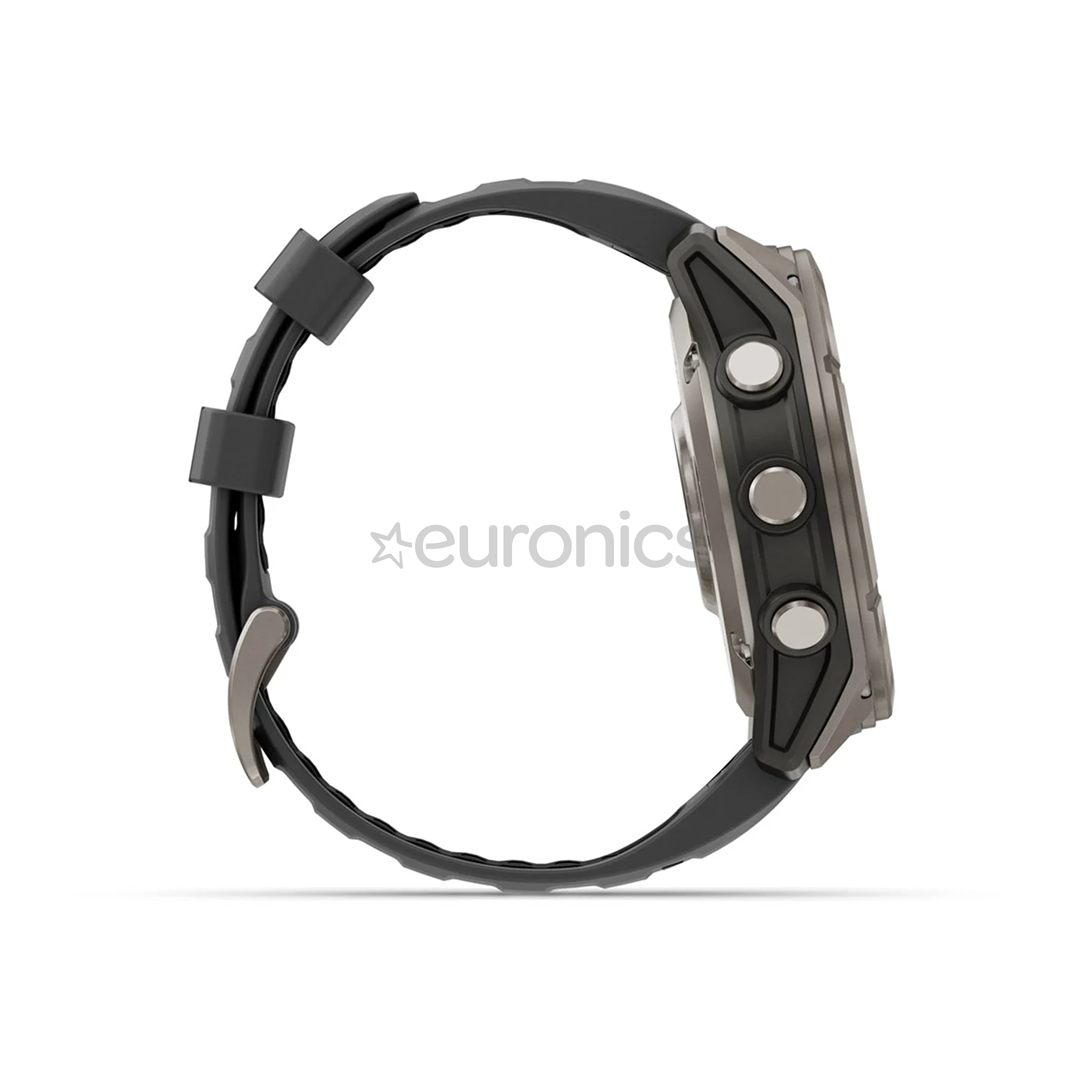 Garmin Fenix 8 Pro, 51 mm, titanium, graphite / black - Sports watch