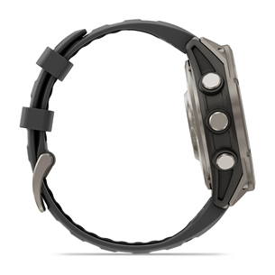 Garmin Fenix 8 Pro, 47 mm, titanium, graphite / black - Sports watch