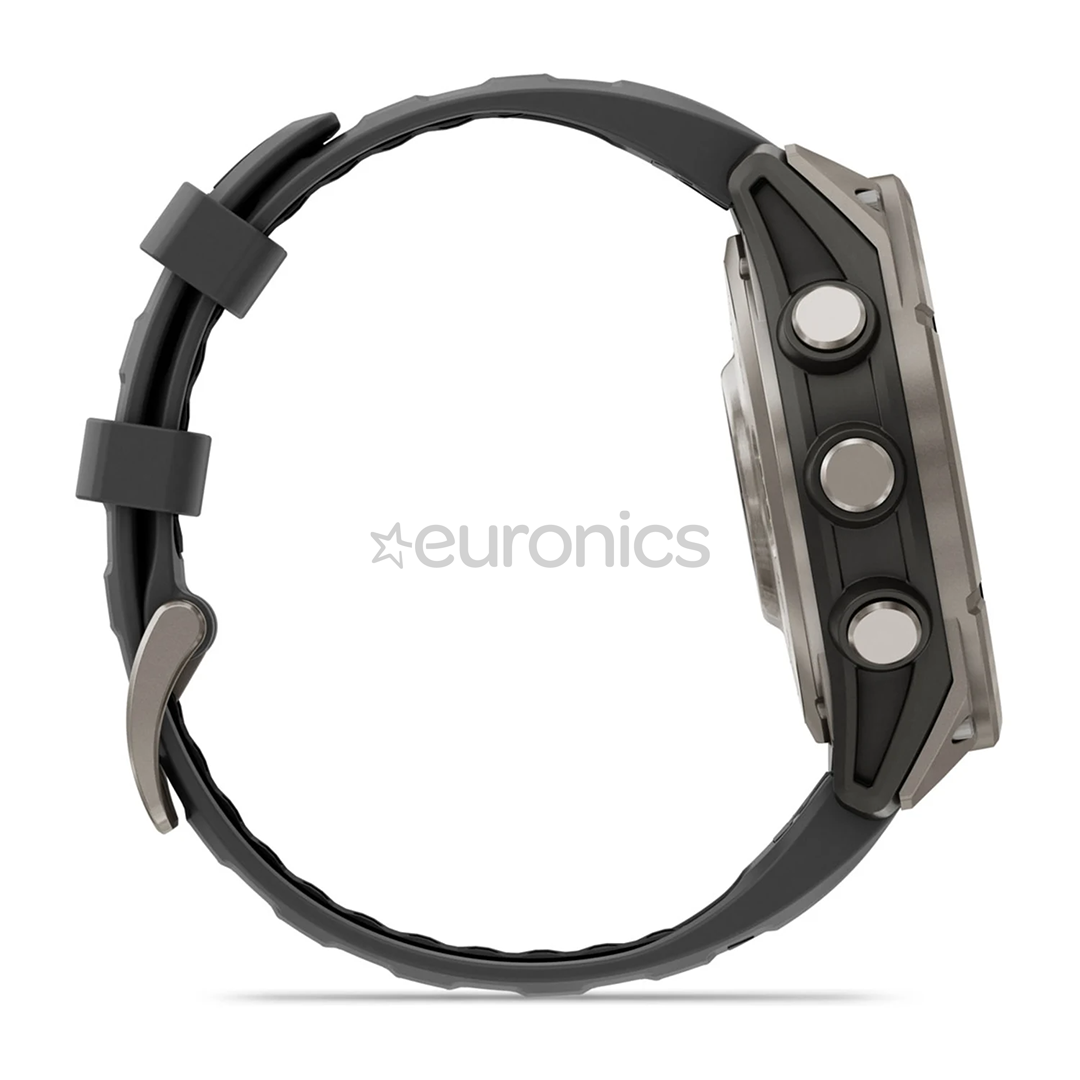 Garmin Fenix 8 Pro, 47 mm, titanium, graphite / black - Sports watch