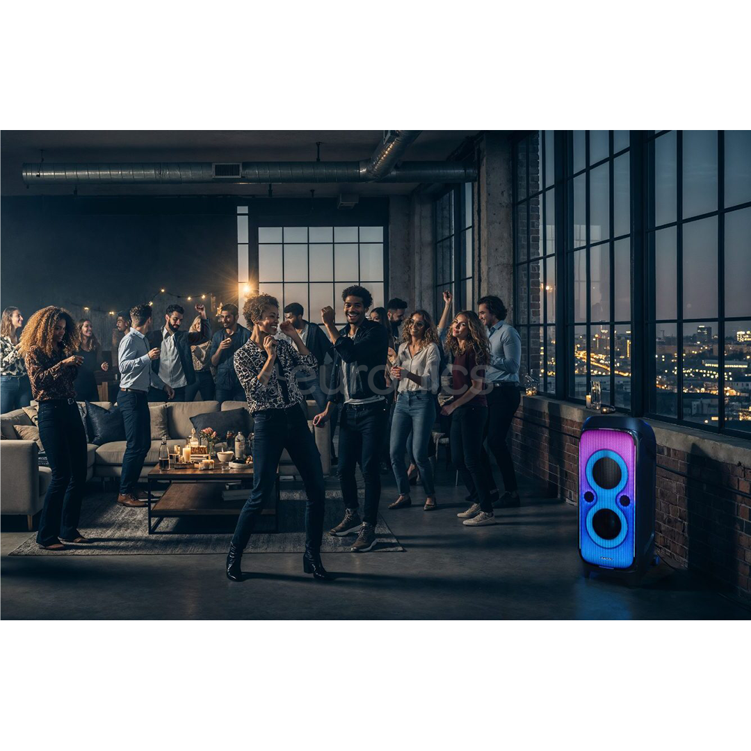 Blaupunkt PB100X Party Box, must - Peokõlar