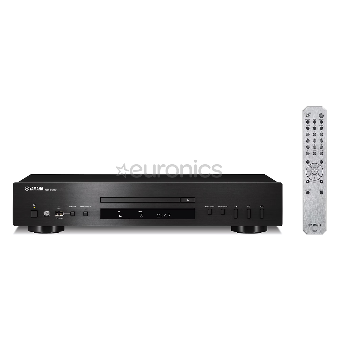 Yamaha CD-S303, must - CD mängija