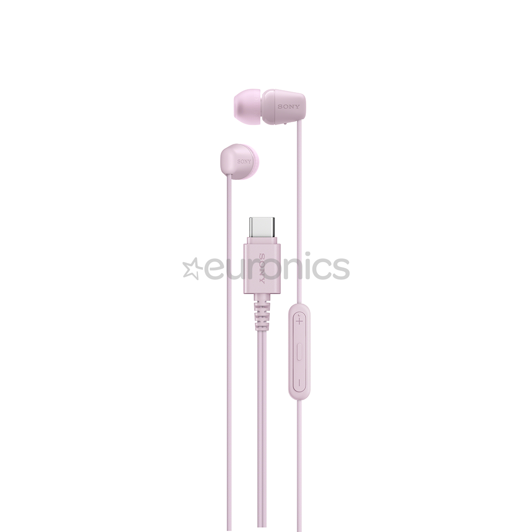 Sony IER-EX15C, USB-C, pink - In-ear Headphones