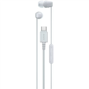 Sony IER-EX15C, USB-C, белый - Наушники IEREX15CW.CE7