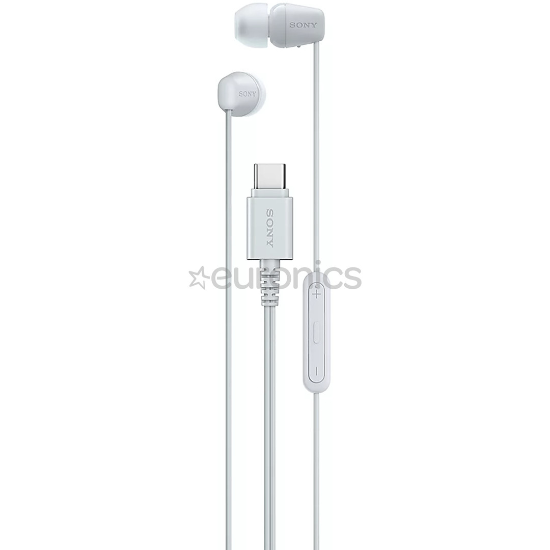 Sony IER-EX15C, USB-C, valge - Kõrvaklapid