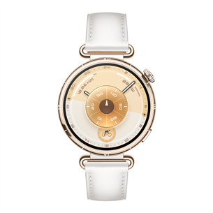Huawei Watch GT6, 41 mm, nahkrihm, kuldne / valge - Nutikell 55020FTN