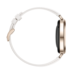 Huawei Watch GT6, 41 mm, nahkrihm, kuldne / valge - Nutikell