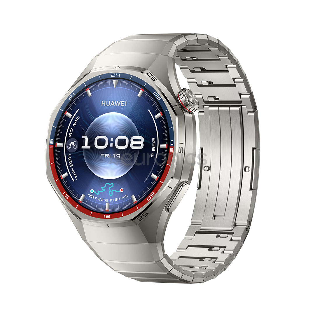 Huawei Watch GT6 Pro, 46 mm, titaan, titaanrihm, roostevaba - Nutikell