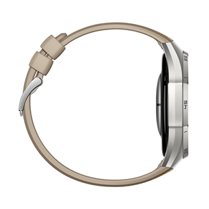 Huawei Watch GT6 Pro, 46 mm, titaan, punutud rihm, roostevaba / pruun - Nutikell