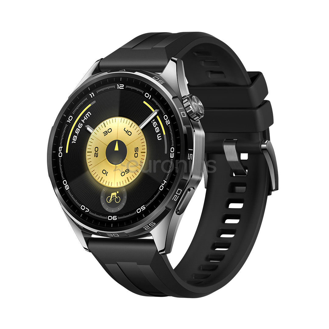 Huawei Watch GT6, 46 мм, черный / черный - Смарт-часы