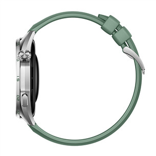 Huawei Watch GT6, 46 mm, woven strap, stainless / green - Smart watch