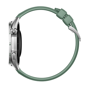 Huawei Watch GT6, 46 mm, punutud rihm, roostevaba / roheline - Nutikell