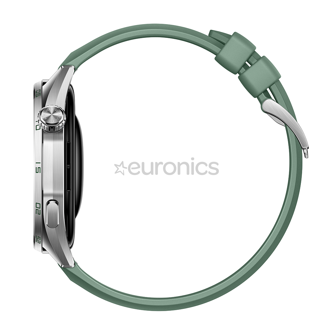 Huawei Watch GT6, 46 mm, punutud rihm, roostevaba / roheline - Nutikell