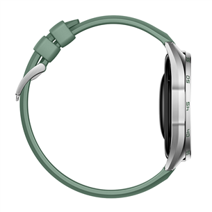 Huawei Watch GT6, 46 mm, punutud rihm, roostevaba / roheline - Nutikell